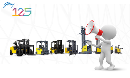 Spares & Services of Godrej Material Handling Equipments